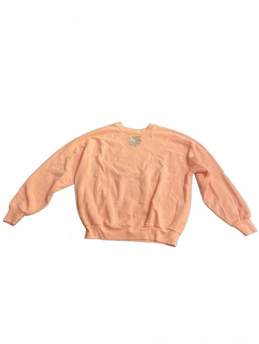 Russell Sportswear Pink Give Me Space Graphic Sweatshirt Size Large